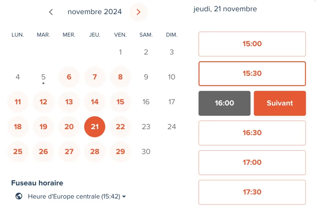 Calendrier de planification de contenu pour stratégie de marketing digital